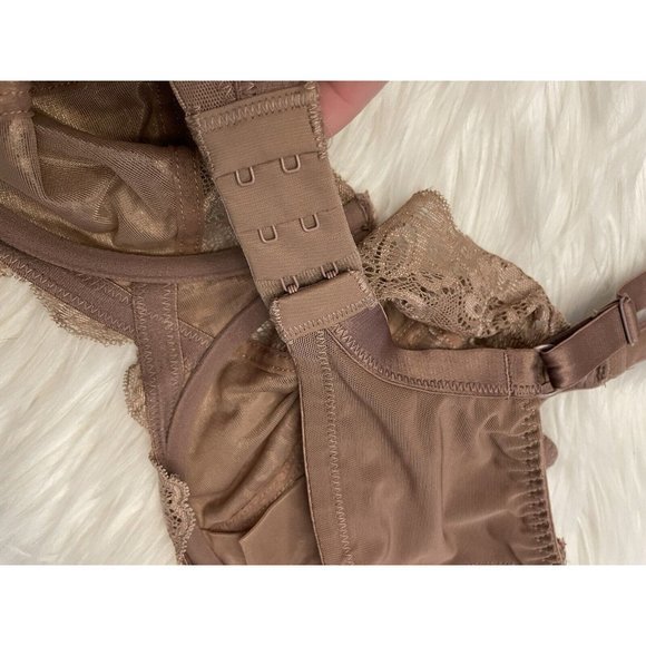 Panache Andorra side support Bra 38FF Warm Taupe - Picture 3 of 7